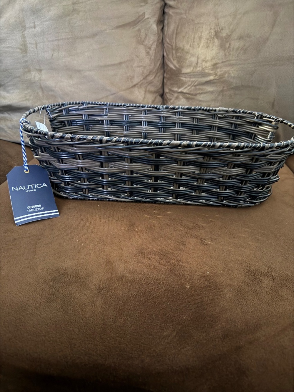 Nwt nautica woven basket
